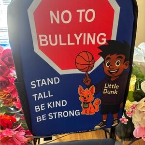 Blue 'No to Bullying' Kids Backpack